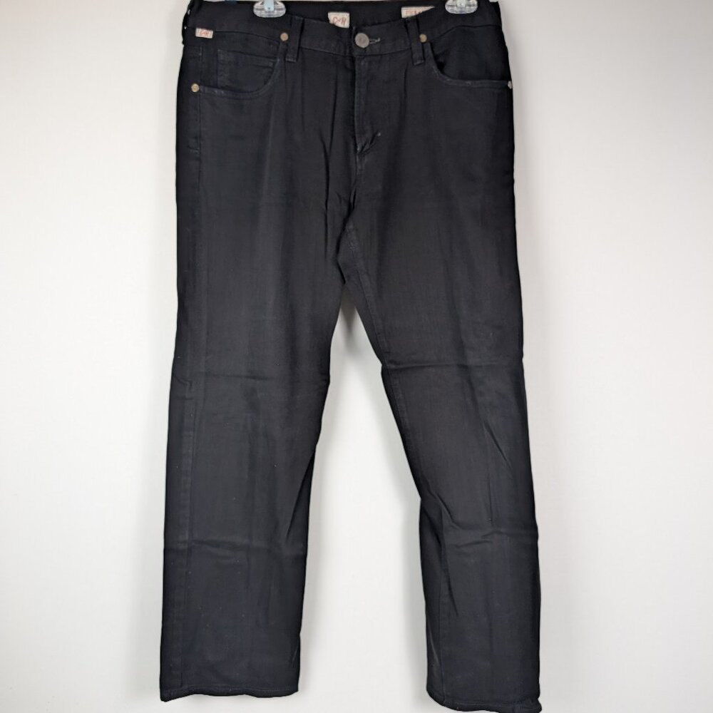 Citizens of Humanity SID Jeans Mens 33x30 Black Straight Leg Jeans